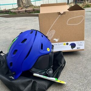 New Smith Vantage Blue Ski Helmet Small